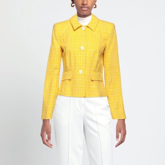 Brooks Brothers Yellow and White Blazer - Picture 1 of 12